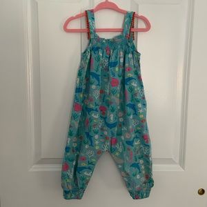 Baby Boden 6-12 Sea Creatures Coveralls